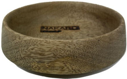 Nakaro Wood Μπωλ Σερβιρίσματος Στρογγυλό Ξύλινο με Διάμετρο 12εκ.