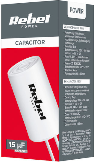 Capacitor 15uf 450v Single-phase Motors