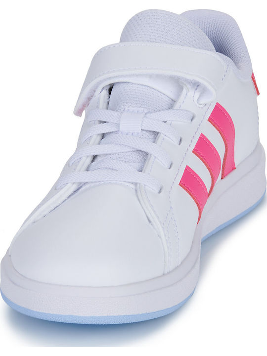 Grand Court 2.0 El C Kids Sneakers with Scratch White