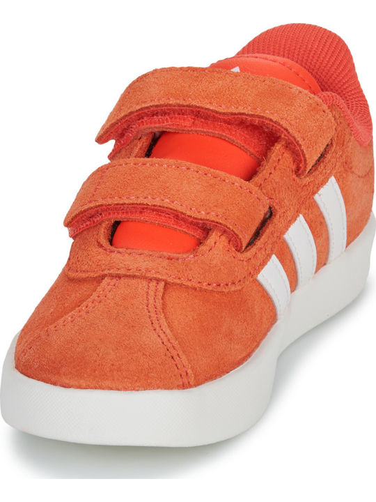VL Court 3.0 Cf I Kids Sneakers with Scratch Orange