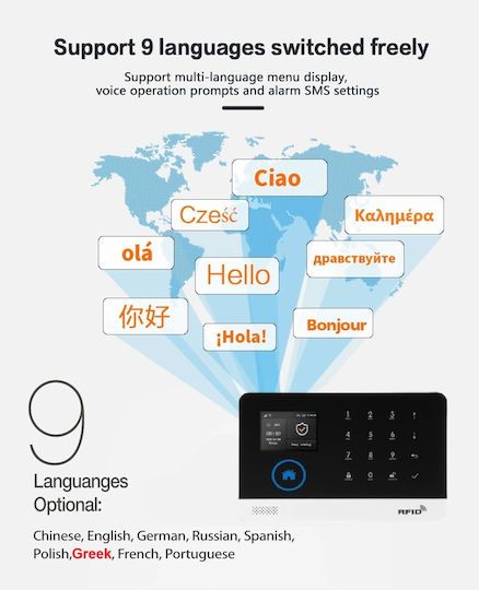 PGST Ασύρματο Σύστημα Συναγερμού (Wi-Fi)