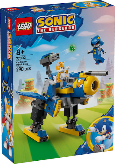 Lego Sonic The Hedgehog Cyclone vs. Metal Sonic pentru 8+ Ani 290buc