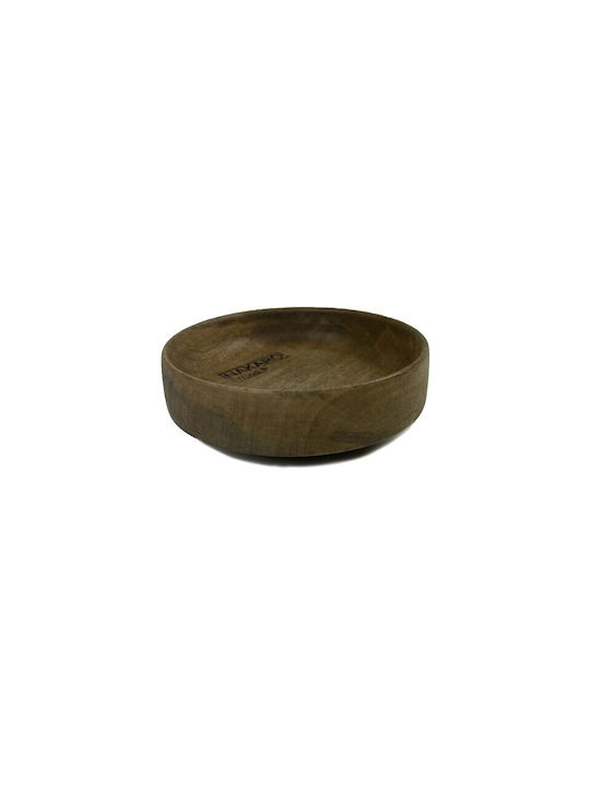 Nakaro Wood Serving Bowl Round Wooden with Diameter 12cm