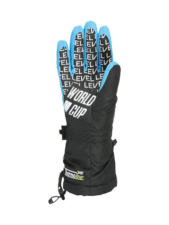 Level Kinder Ski- & Snowboardhandschuhe Gelb