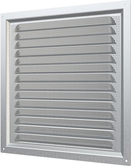 Mmotors Placă De Ventilație 30x30cm Pătrată Cu Plasă De Ventilație