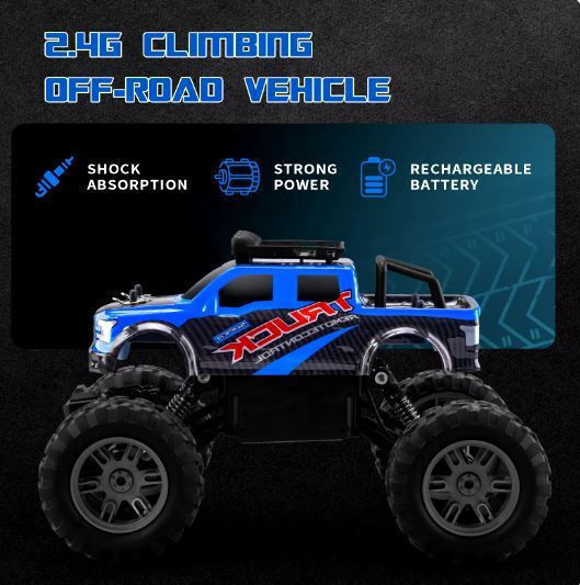 JJRC Τηλεκατευθυνόμενο Αυτοκίνητο Crawler 4WD Μπλε