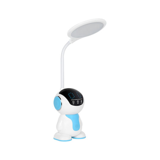 LED Kinder Schreibtischlampe Berührung Weiß 5.4εκ.