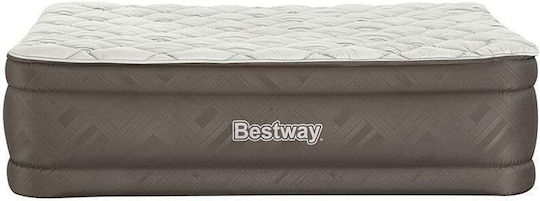 Bestway Φουσκωτό Στρώμα Ύπνου Διπλό με Ενσωματωμένη Ηλεκτρική Αντλία 203x152x51εκ.