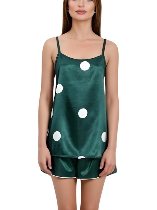 La Lolita Amsterdam Summer Women's Green Pyjama Set Alexa