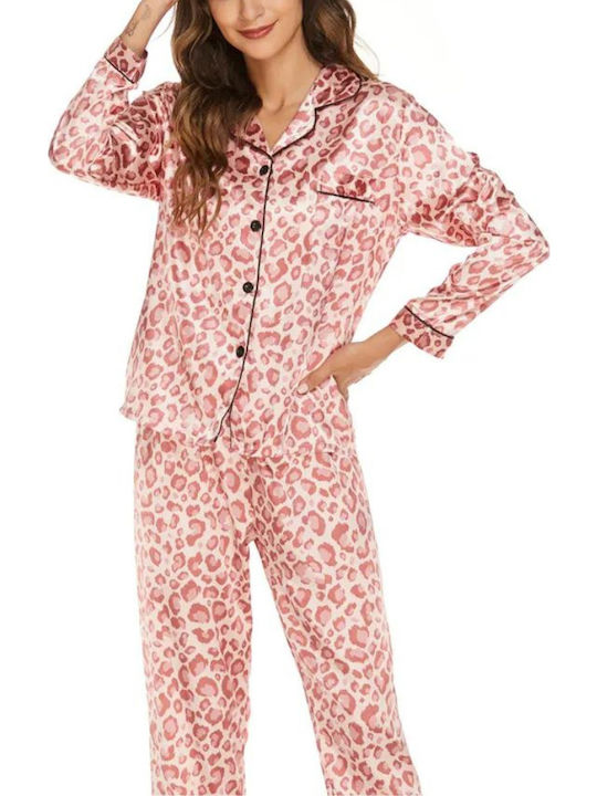 La Lolita Amsterdam Set De Pijamale Dama De Iarnă Roz Gemma