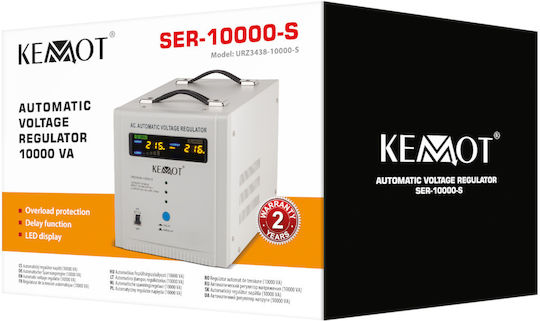 Kemot Ser-10000-s Automatic Voltage Stabilizer 8% Precision