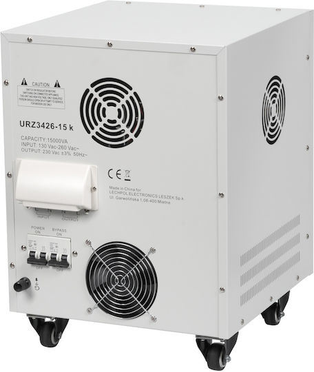 Kemot Mser-15000 Automatic Voltage Stabilizer 15000 Va Servomotor