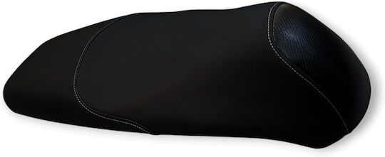 Sh 150 '09-'12 Honda Αντιολισθητικό-carbon Look Κάλυμμα Σέλας Ασημί Ραφές