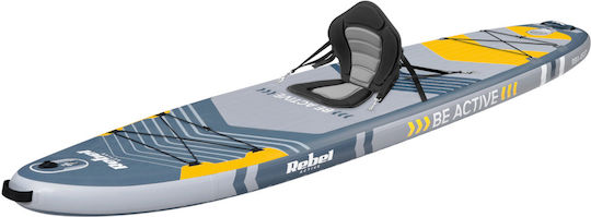 RBA-4507 Inflatable SUP Board with Length 3.35m Gray