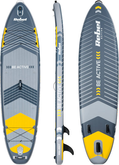 RBA-4507 Inflatable SUP Board with Length 3.35m Gray