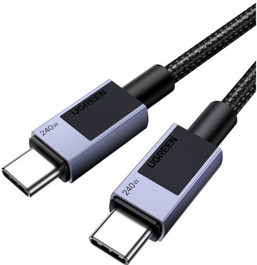 Ugreen USB 2.0 Cable USB-C male - USB-C 240W Γκρι 2m 45068