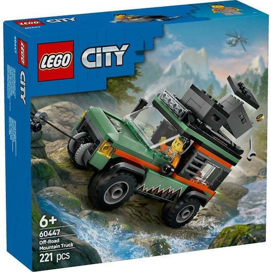 Lego City Off-Road 4x4 Mountain Truck for 6+ Years 221pcs