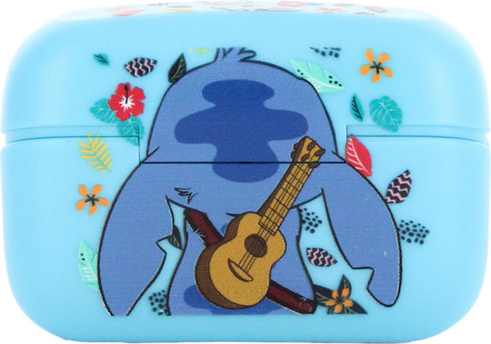 Exquisite Gaming Lilo & Stitch Stitch Classic In-ear Bluetooth Handsfree Ακουστικά με Αντοχή στον Ιδρώτα και Θήκη Φόρτισης Μπλε