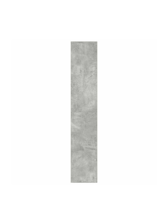 Gray Bookcases (2 Pieces) 30x30x80 cm