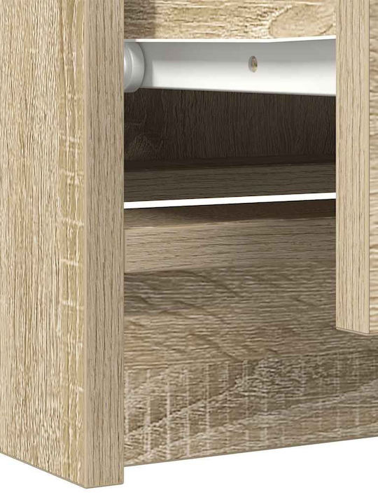 Έπιπλο Τηλεόρασης Καφέ Μ60xΠ35xΥ54cm
