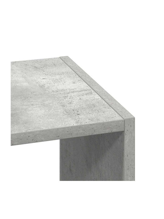 Gray Bookcases (2 Pieces) 30x30x80 cm