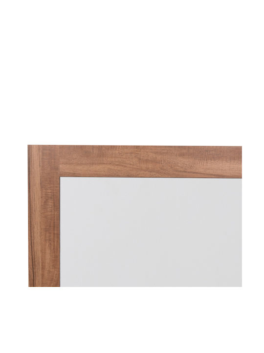 HomeMarkt Harry Καθρέπτης Τοίχου με Μπεζ Ξύλινο Πλαίσιο 87x87cm