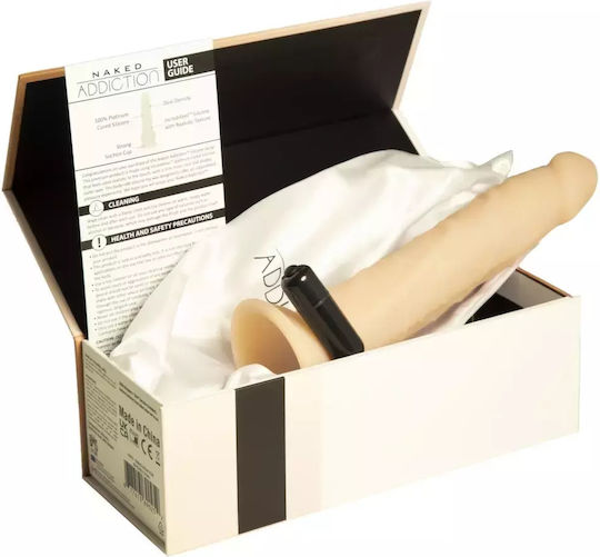 BMS Factory Dildo Dildo με Βεντούζα Flesh 22.8cm