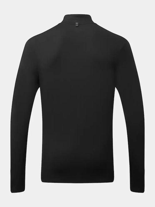 Ronhill Bluza termica pentru femei cu maneci lungi Negru