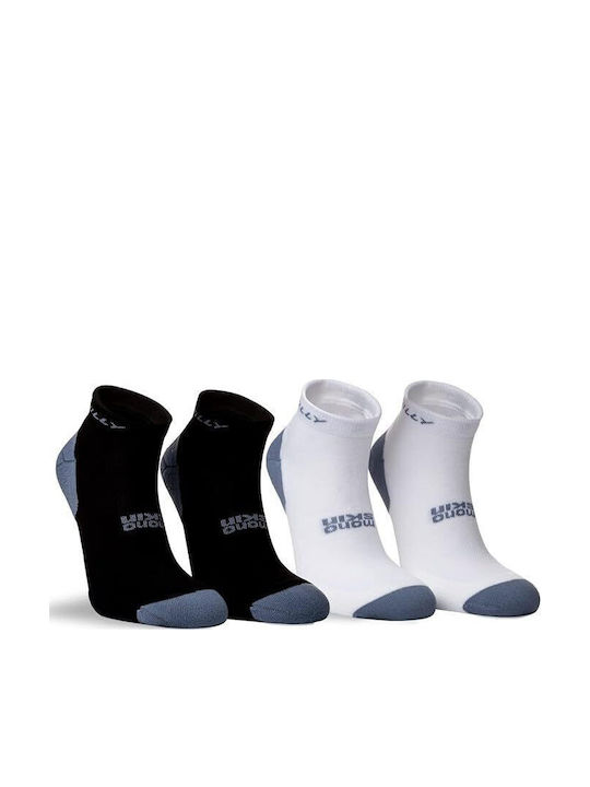 Hilly Active Quarter Min White Black Grey 2-Pairs White Hilly