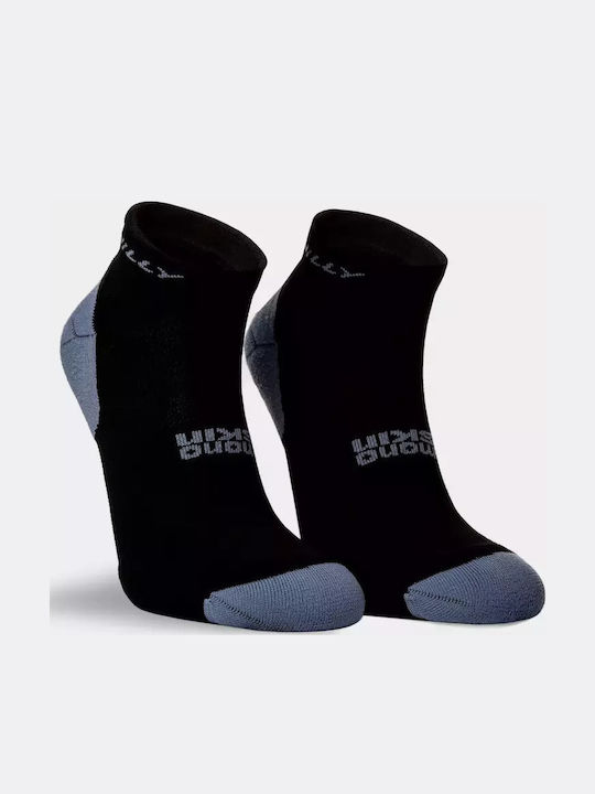 Hilly Active Quarter Min White Black Grey 2-ζευγάρια Άσπρο Hilly