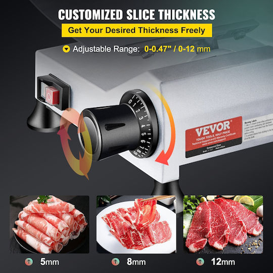Vevor Commercial Ham Slicer 254mm