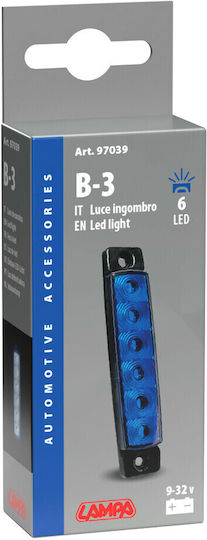 Lampa Φως Όγκου Φορτηγού - Μπλε L9703.9