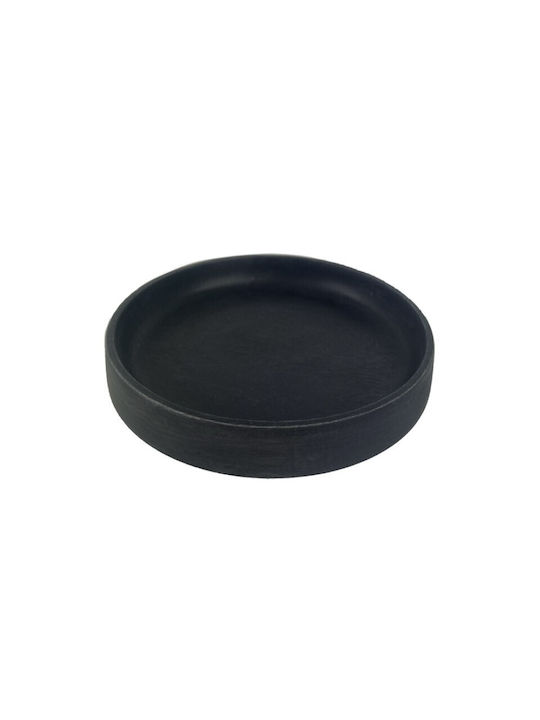 Nakaro Wood Wooden Salad Bowl Black 22.5x22.5cm