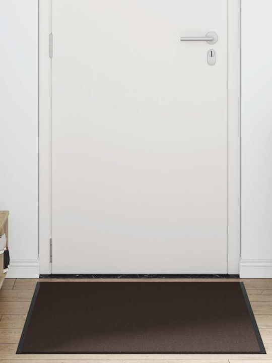 vidaXL Entrance Mat Anti-slip Brown 80x120cm