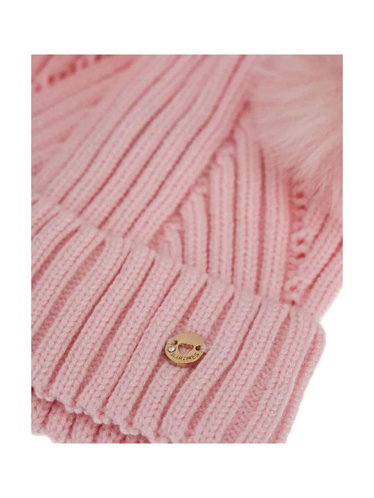 Original Marines Kids Beanie Knitted Pink for Newborn