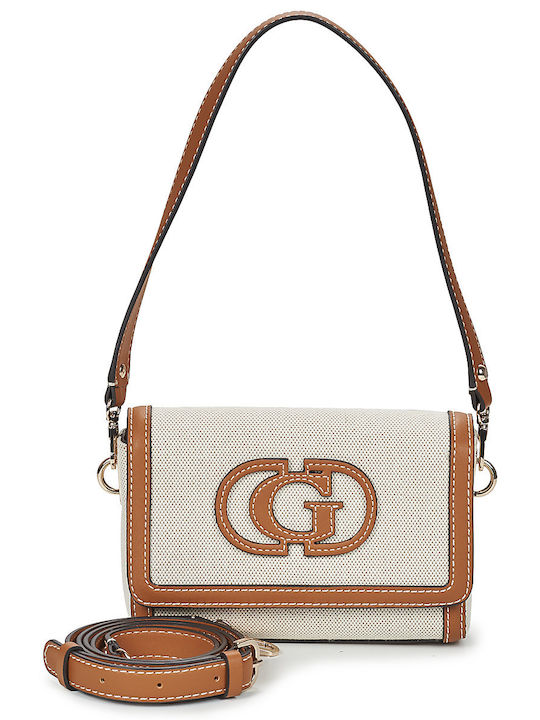 Damentasche Schultertasche Beige