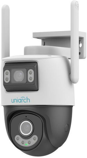 Uniarch Uho-P2S-M33F34 IP Surveillance Camera Wi-Fi Full HD+ 3MP Waterproof Battery Powered with Two-Way Communication and Lens 2.8mm