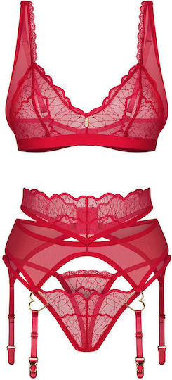 Set Cupide Desir 3 piese 2xl/3xl
