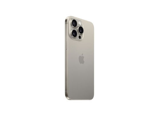 Apple iPhone 15 Pro Max (8GB/256GB) Natural Titanium Generalüberholter Zustand B