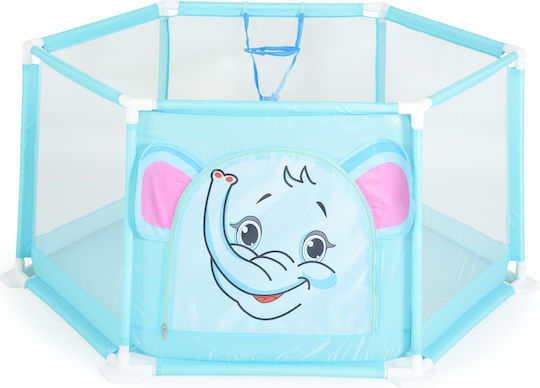 Moni Ball Pit with Basketball Hoop Multicolour for 3+ Years