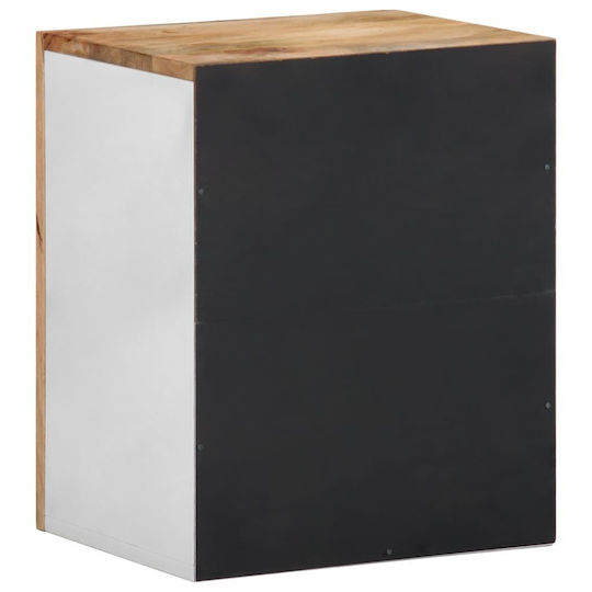 vidaXL Wood Bathroom Cabinet L38xW33.5xH48cm Brown