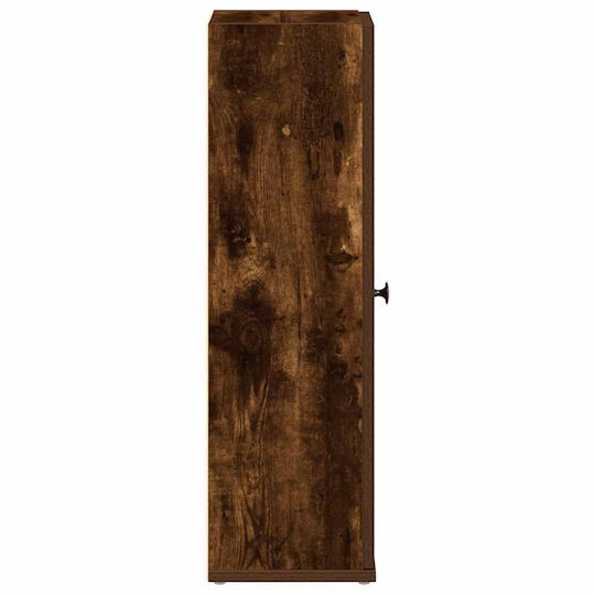 vidaXL Bathroom Cabinet L20.5xW22xH72cm Oak