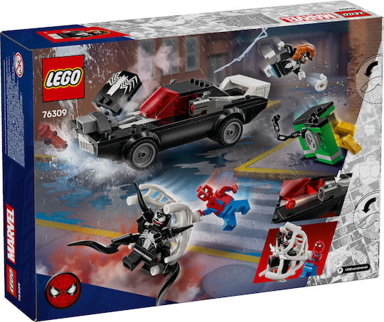 LEGO Lego Spider-Man Spider-Man gegen Venom Muskelauto Für 7+ Jahre 254 Stück