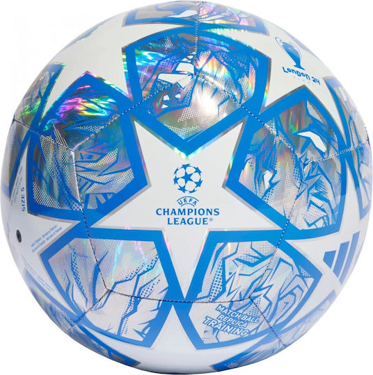 adidas Uefa Champions League Foil Training 23/24 Soccer Ball Silver