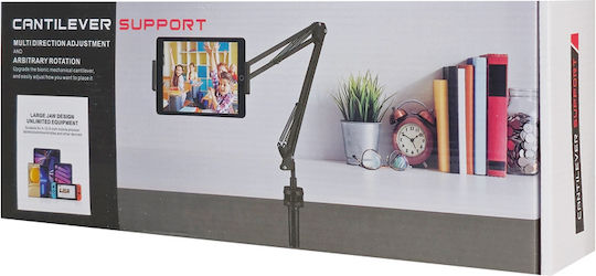 Powertech Desk Stand for Mobile in Black color PT-1353
