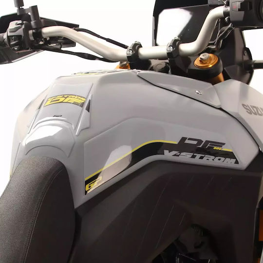 Gpk Σετ 3d Προστατευτικά Ρεζερβουάρ Suzuki V-strom 800 De 2023-2025 Γκρι