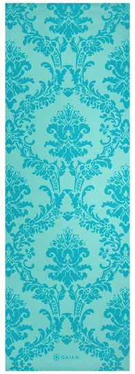 Gaiam Neo-Baroque Print Στρώμα Γυμναστικής Yoga Πράσινο (173x61x0.4cm)