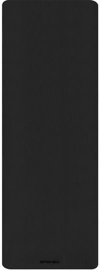 Spokey Softmat Στρώμα Γυμναστικής Pilates Μαύρο με Ιμάντα Μεταφοράς (183x61x1.5cm)