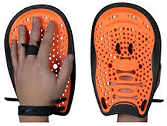 Nike Hyper Crimson Swimming Hand Paddles Orange