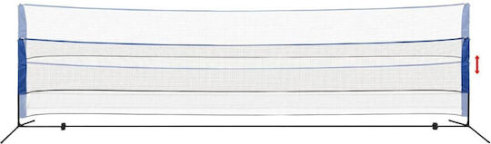 vidaXL Σετ Badminton Φιλέ και Μπαλάκια (600cm x 155cm)